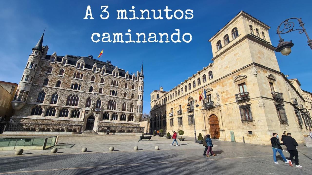 Apartament Www Sanmartinplaza Es En El Corazon Del Casco Historico León Zewnętrze zdjęcie